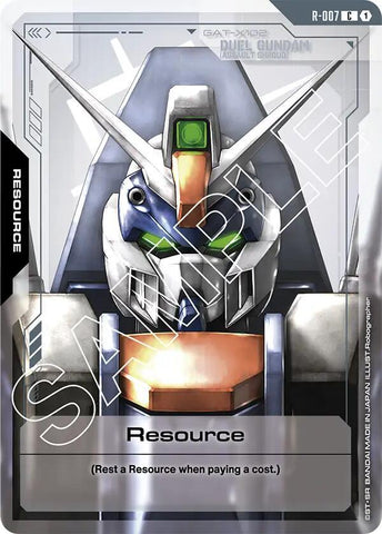 Resource (R-007) - Newtype Rising (GD01)
