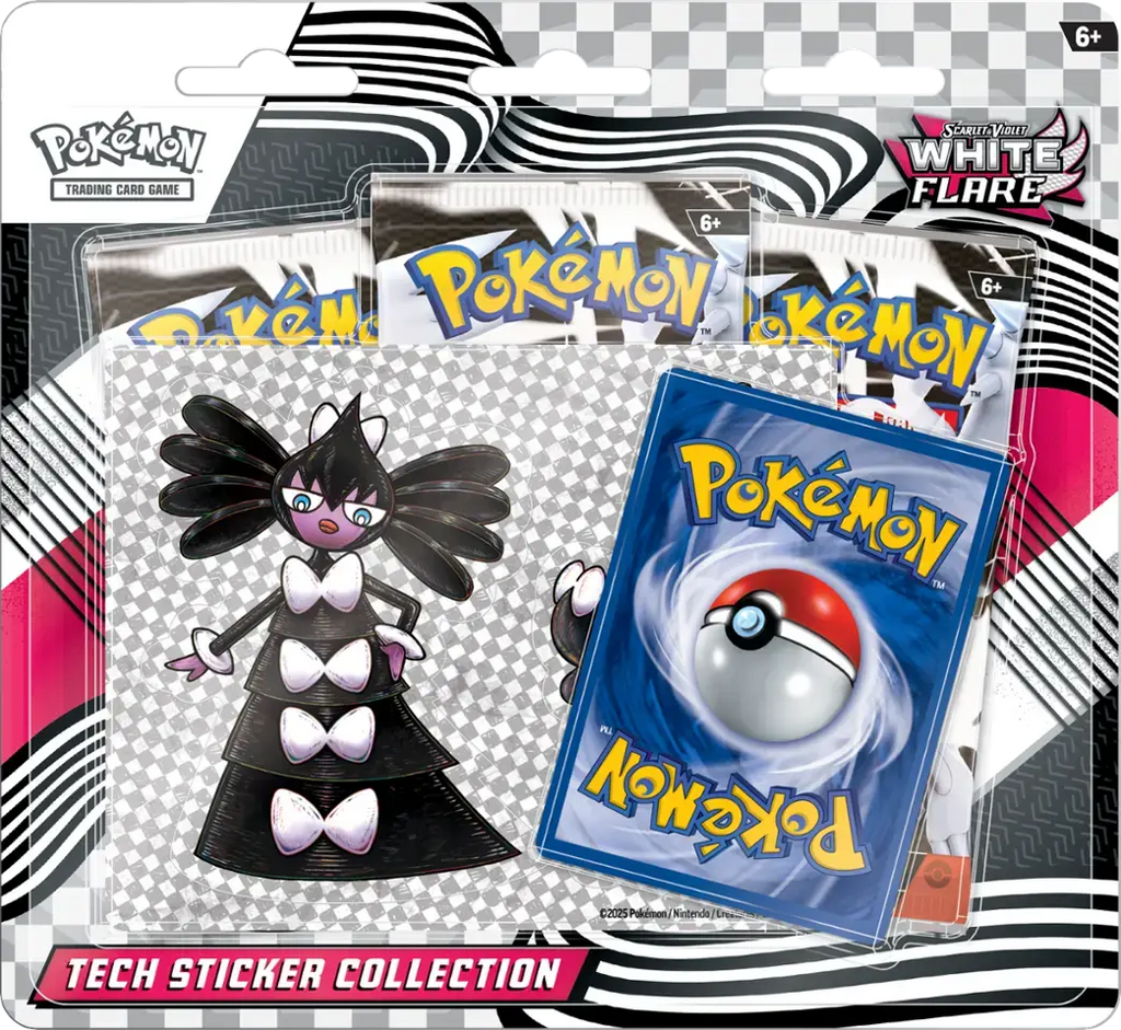 [PREVENTA] Pokemon TCG Scarlet & Violet 10,5 White Flare Tech Sticke