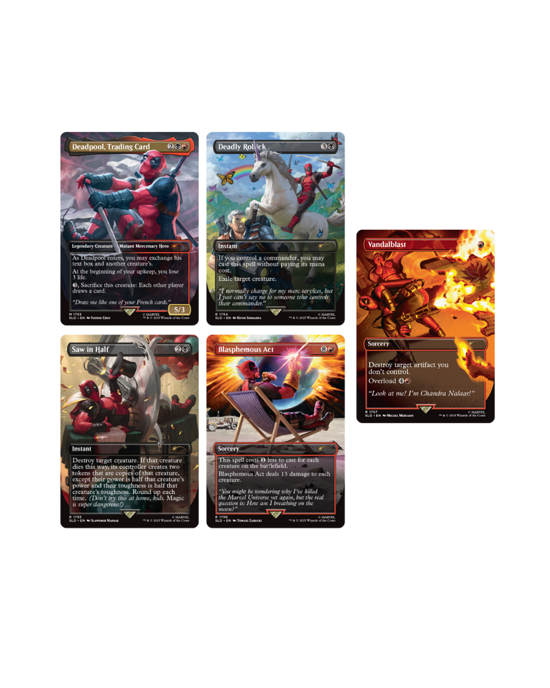 MTG: Secret Lair x Marvel's Deadpool
