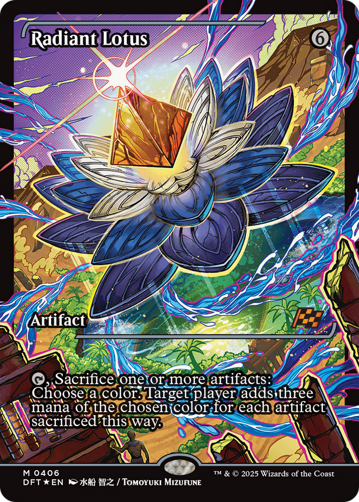 Radiant Lotus (Showcase) [Aetherdrift] 