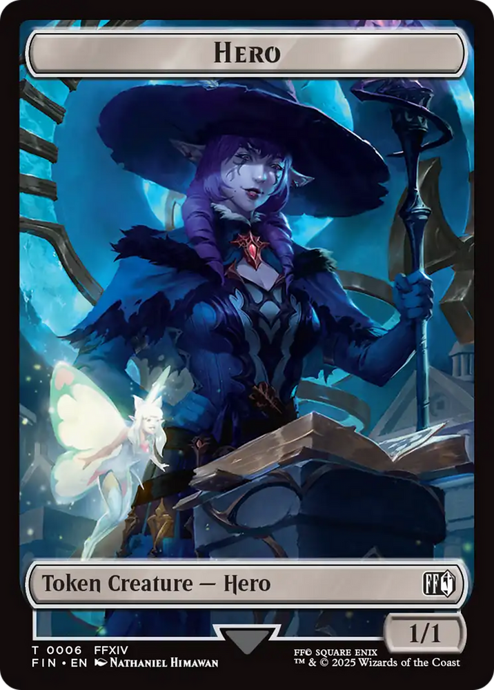 Hero (0006) // Treasure Double-Sided Token [FINAL FANTASY Tokens] 
