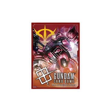 [PREVENTA] Gundam Card Game - Official Card Sleeves (70 protectores) - Char's Zaku Ⅱ/Zeon