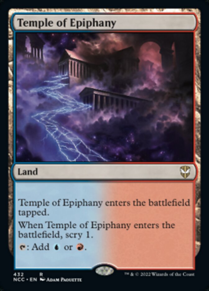 Temple of Epiphany [Streets of New Capenna Commander] 