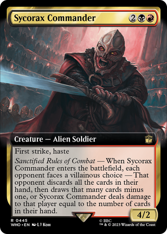 Sycorax Commander (Extended Art) [Doctor Who] 