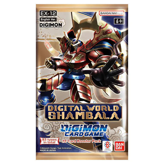 [PREVENTA] Digimon TCG: Extra Booster Display - DIGITAL WORLD SHAMBALA - (EX-12)