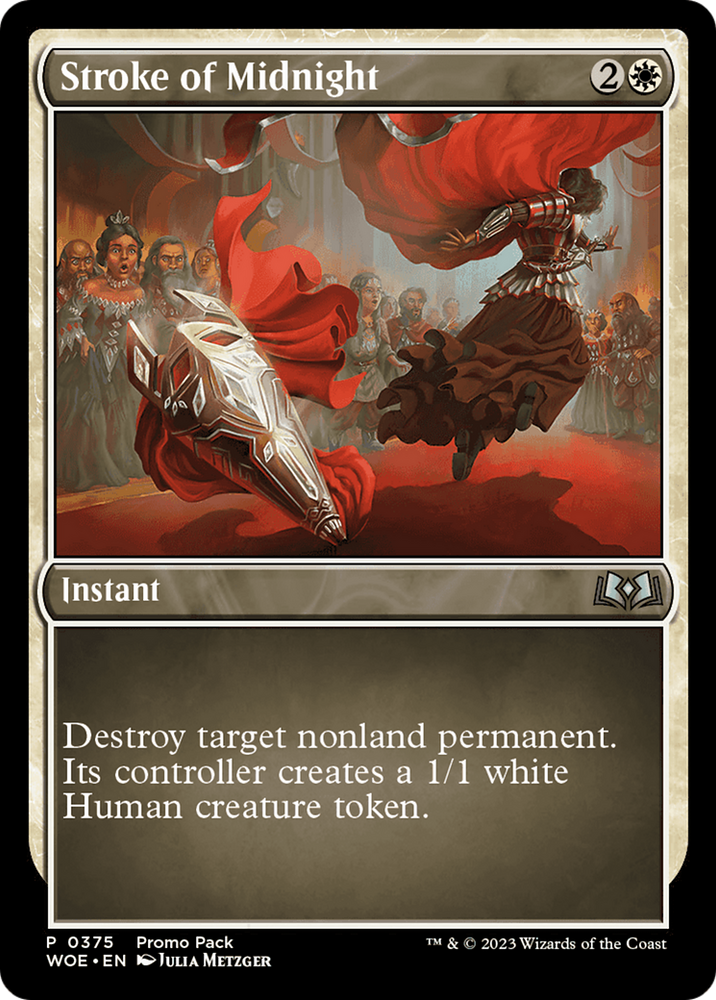 Stroke of Midnight (Promo Pack) [Wilds of Eldraine Promos] 