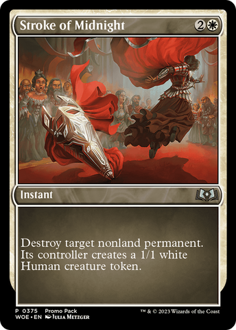 Stroke of Midnight (Promo Pack) [Wilds of Eldraine Promos] 