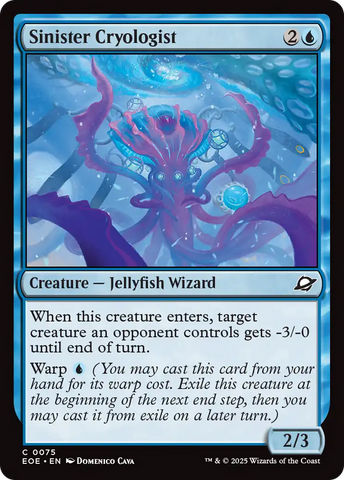 Sinister Cryologist [Edge of Eternities] 