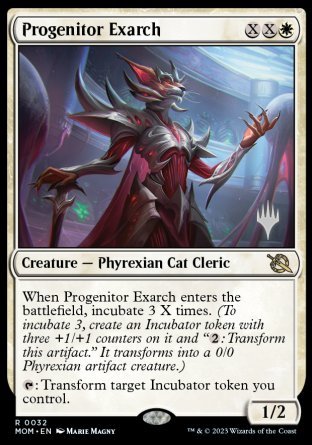 Progenitor Exarch (Promo Pack) [March of the Machine Promos] 