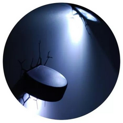 Deco Light Mural 3D Hockey Pucks Lamp