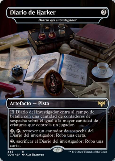 Harker's Journal - Investigator's Journal