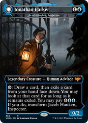 Jonathan Harker - Jacob Hauken, Inspector