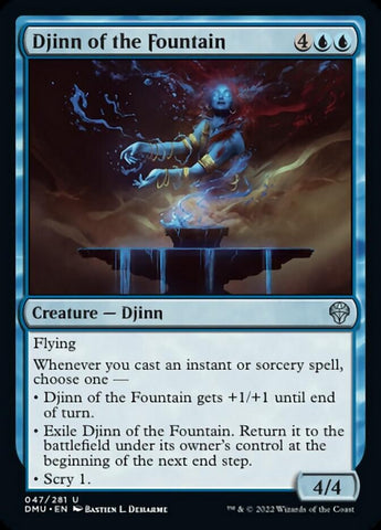 Djinn of the Fountain [Dominaria United] 