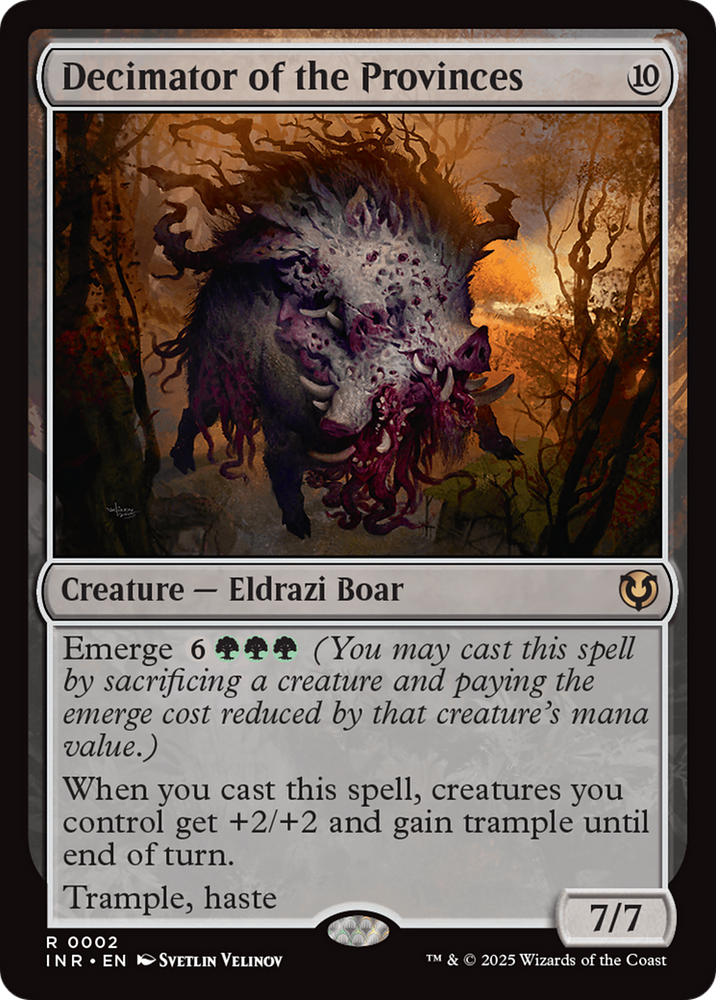 Decimator of the Provinces [Innistrad Remastered] 