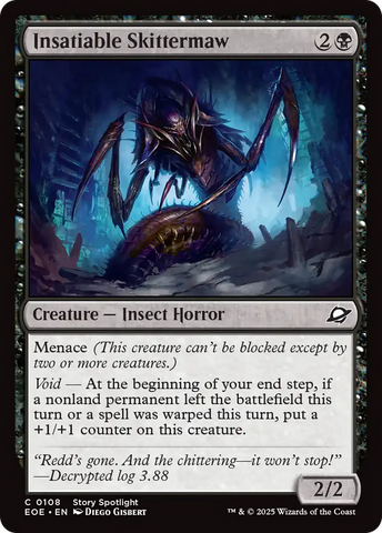 Insatiable Skittermaw [Edge of Eternities] 