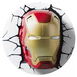 Deco Light Mural Lamp 3D Iron Man Pack Full