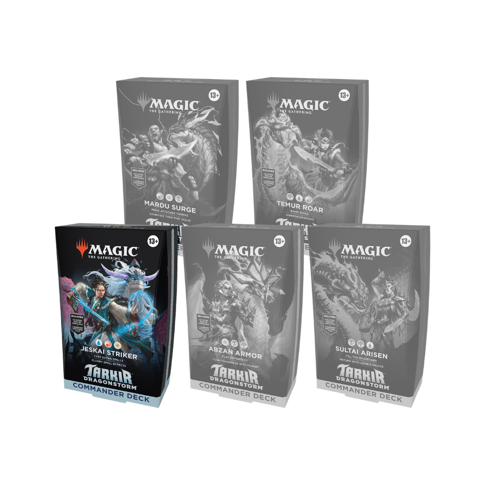MTG - Tarkir: Dragonstorm Commander Deck - Jeskai Striker
