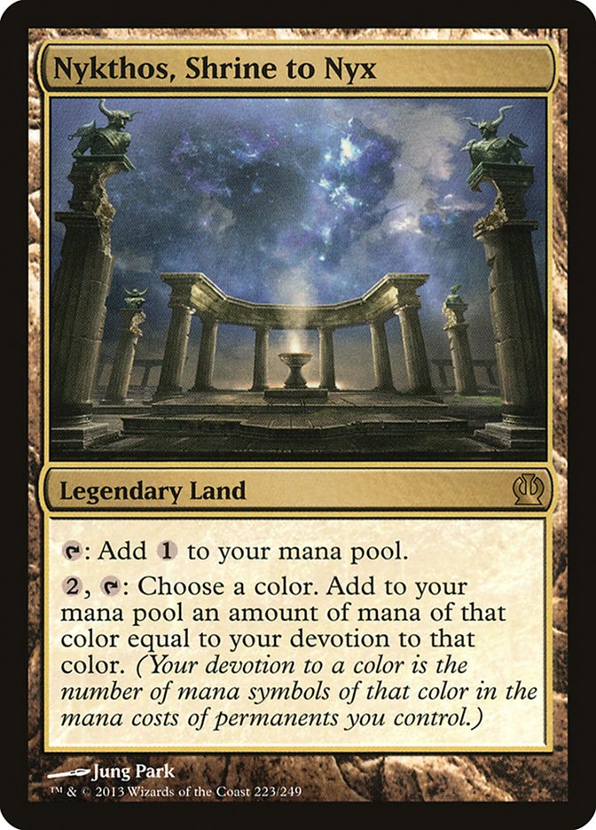 Nykthos, Shrine to Nyx [Theros] 