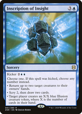 Inscription of Insight [Zendikar Rising] 