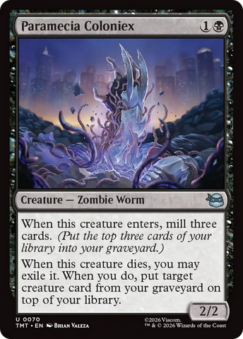 Paramecia Coloniex [Teenage Mutant Ninja Turtles]