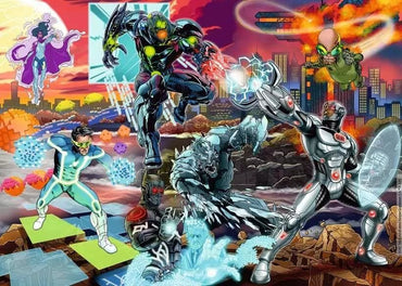 Puzzle: DC Comics- Cyborg, Collector's Ed. - 1000 piezas