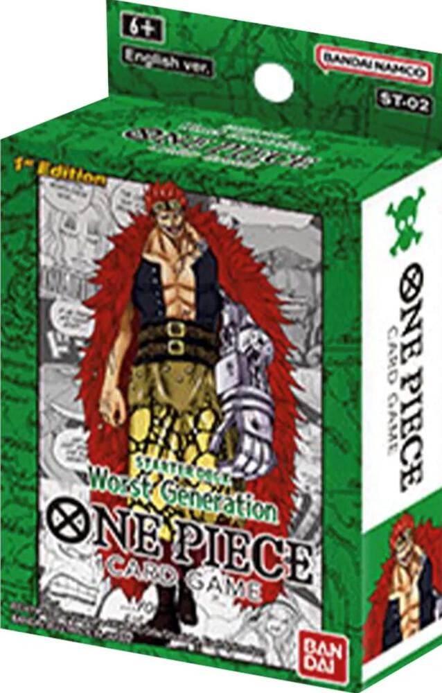 One Piece TCG Starter Deck ST02 (Worst Generation)