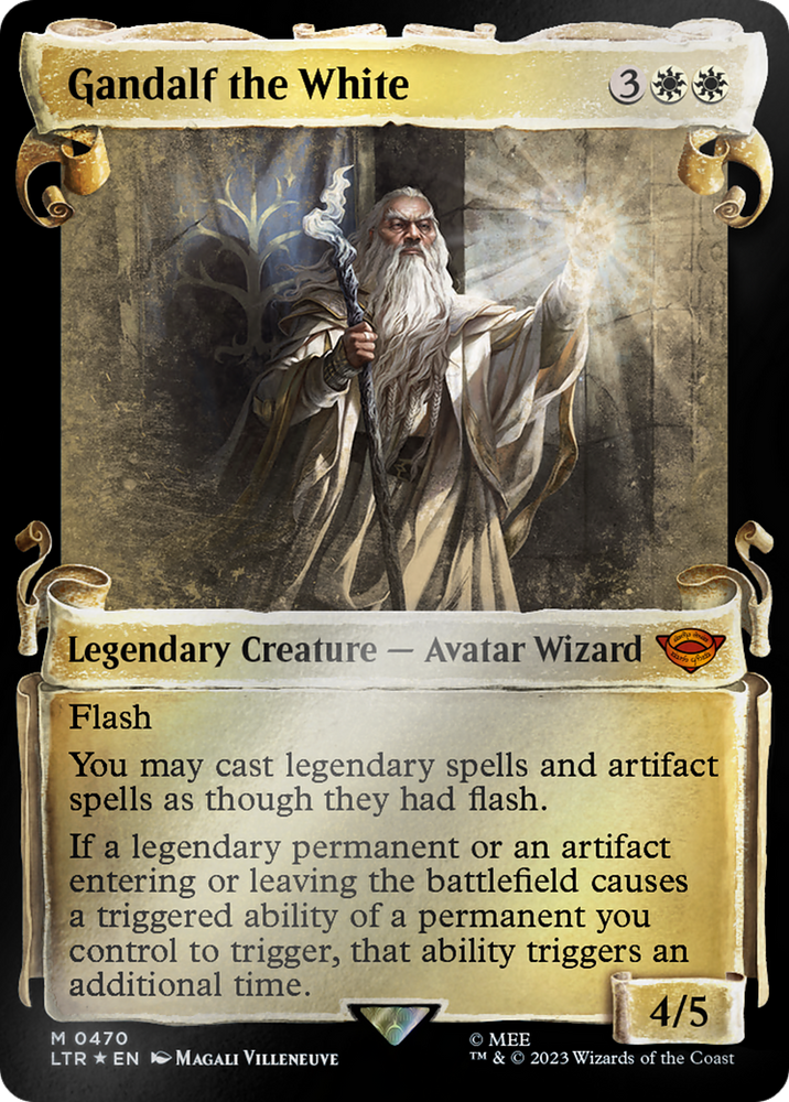 Gandalf the White [The Lord of the Rings: Tales of Middle-Earth Showcase Scrolls] 