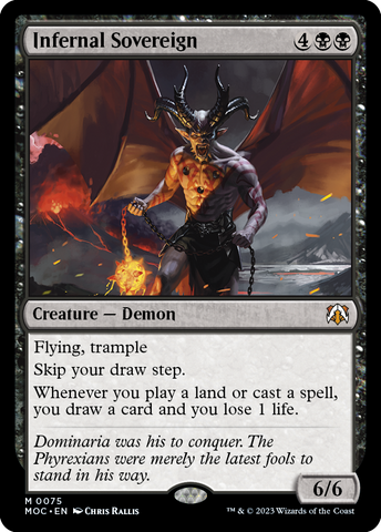 Infernal Sovereign [March of the Machine Commander] 