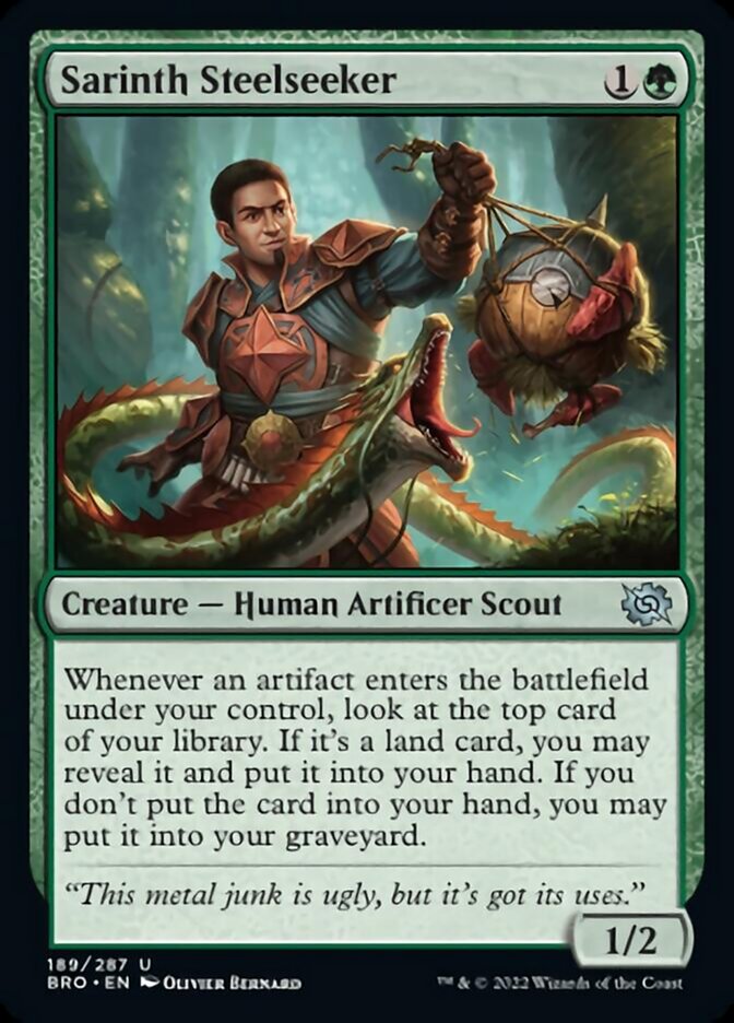 Sarinth Steelseeker [The Brothers' War] 