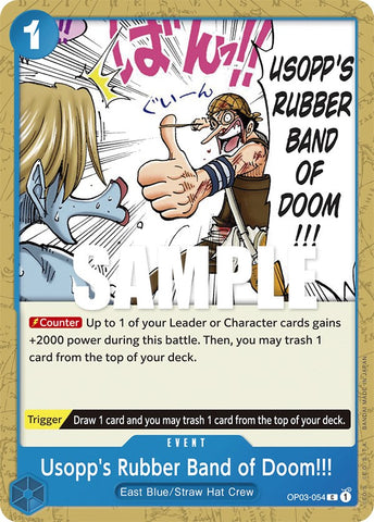 Usopp's Rubber Band of Doom!!! [Pillars of Strength] 
