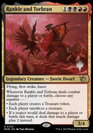 Rankle and Torbran (Promo Pack) [March of the Machine Promos] 