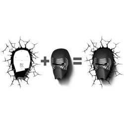 Deco Light Mural 3D Kylo Ren Star Wars Lamp