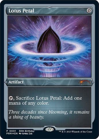 Lotus Petal (Foil Etched)