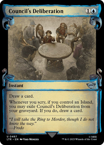 Council's Deliberation (Showcase Scrolls)