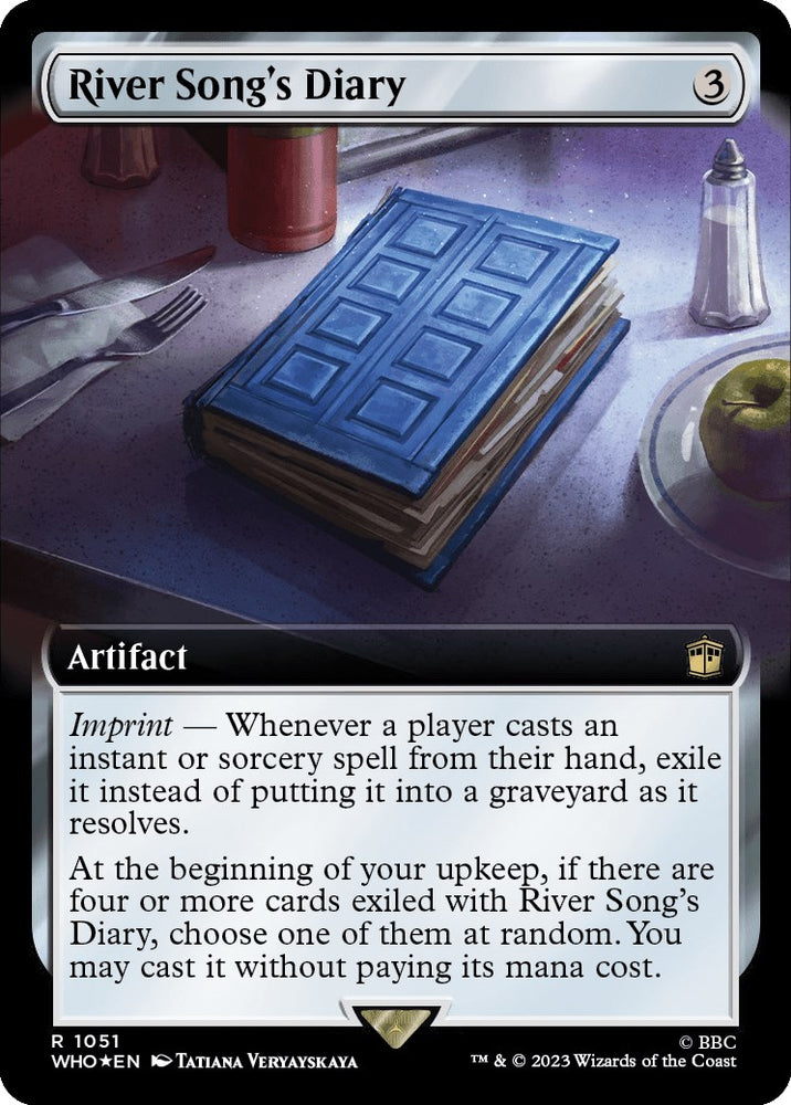 River Song's Diary (Extended Art) (Surge Foil)