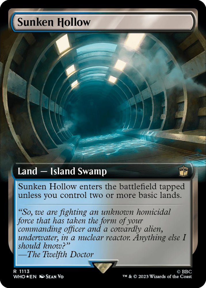Sunken Hollow (Extended Art) (Surge Foil)