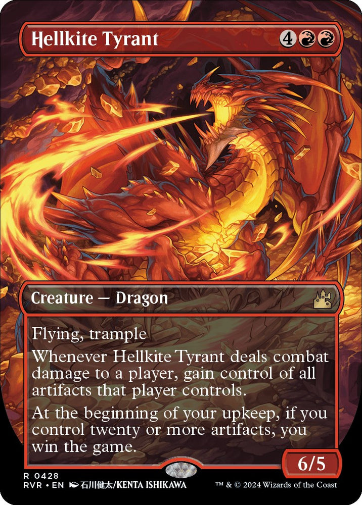 Hellkite Tyrant (Anime Borderless)