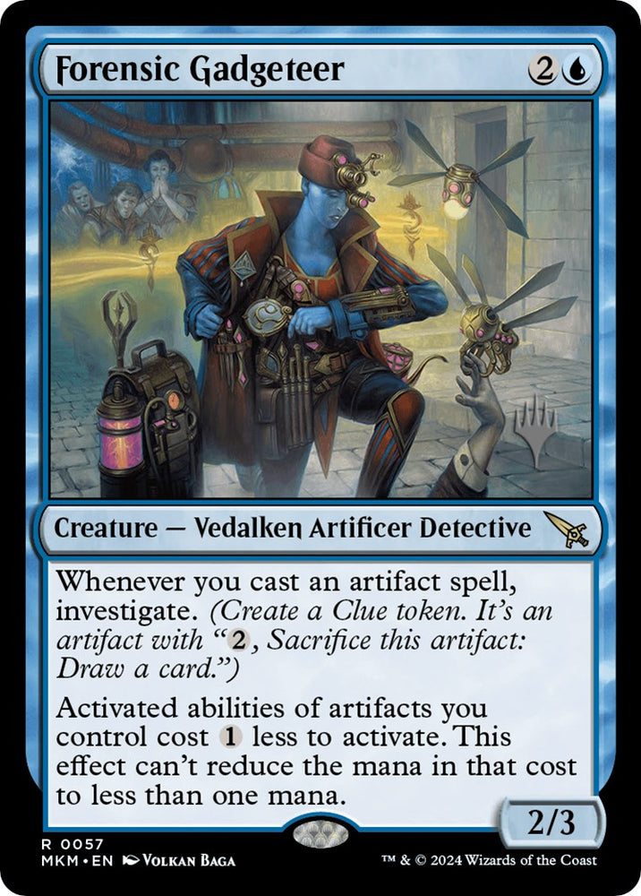 Forensic Gadgeteer (Promo Pack) [Murders at Karlov Manor Promos] 