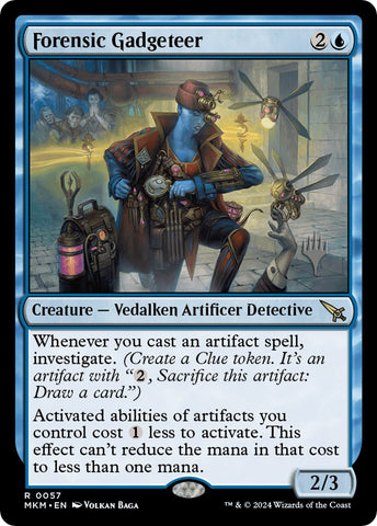 Forensic Gadgeteer (Promo Pack) [Murders at Karlov Manor Promos] 