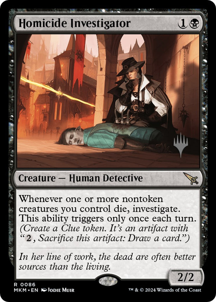 Homicide Investigator (Promo Pack) [Murders at Karlov Manor Promos] 