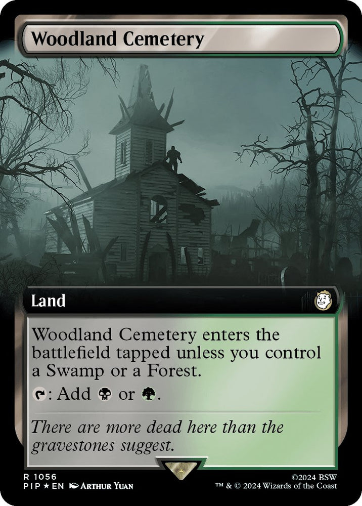 Woodland Cemetery (Extended Art) (Surge Foil)