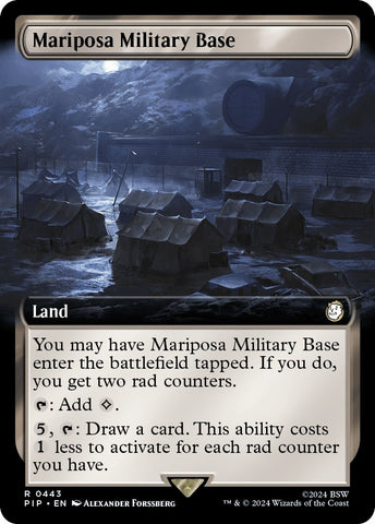 Mariposa Military Base (Extended Art)