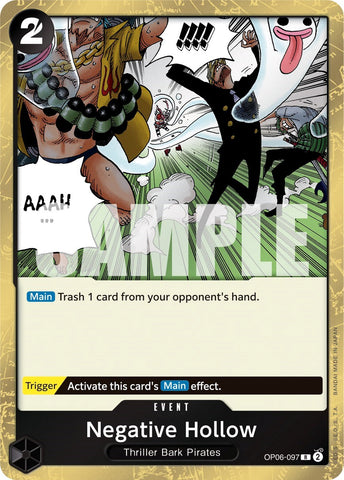 Negative Hollow [Wings of the Captain] 