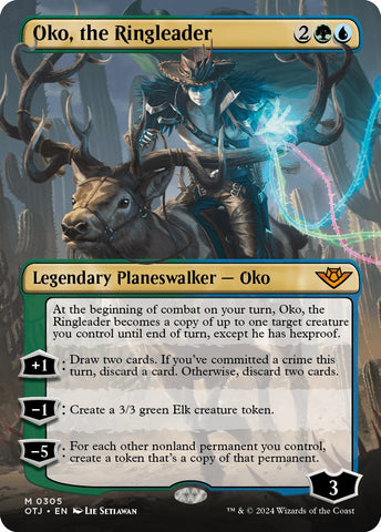Oko, the Ringleader (Borderless)