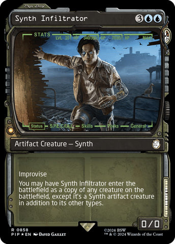 Synth Infiltrator (Showcase) (Surge Foil)