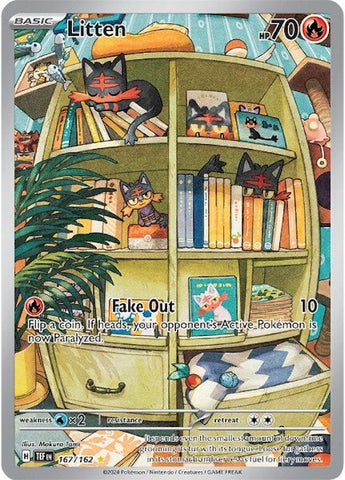 Litten (167/162) [Scarlet &amp; Violet: Temporal Forces] 