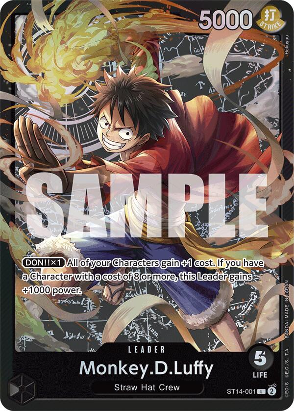 Monkey.D.Luffy (001) [Starter Deck: 3D2Y] 