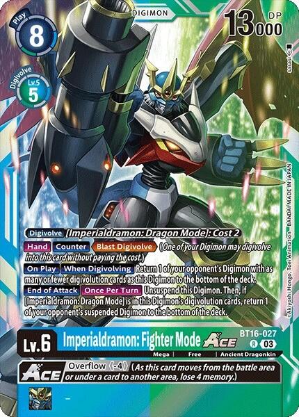 Imperialdramon: Fighter Mode ACE