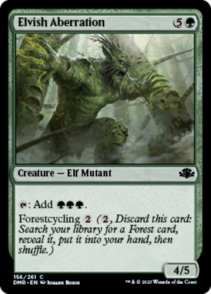 Elvish Aberration [Dominaria Remastered] 