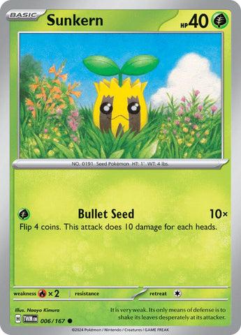 Sunkern (006/167) [Scarlet & Violet: Twilight Masquerade]